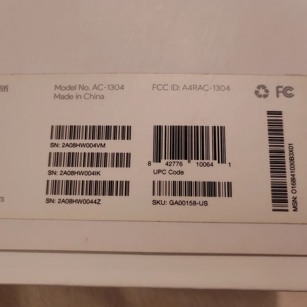 Google Home Wi-Fi System (Opened But Not Used)
